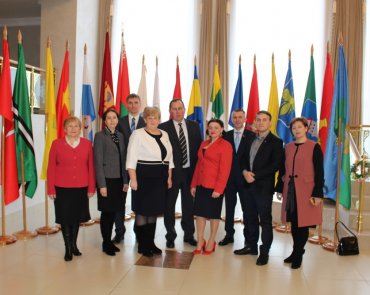 Делегация Краснопольского района, на праздновании 100 - летия образования БССР