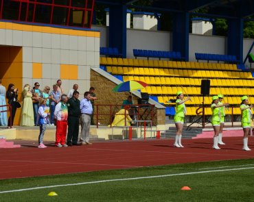 Торжественное открытие областной летней спартакиады г. Горки