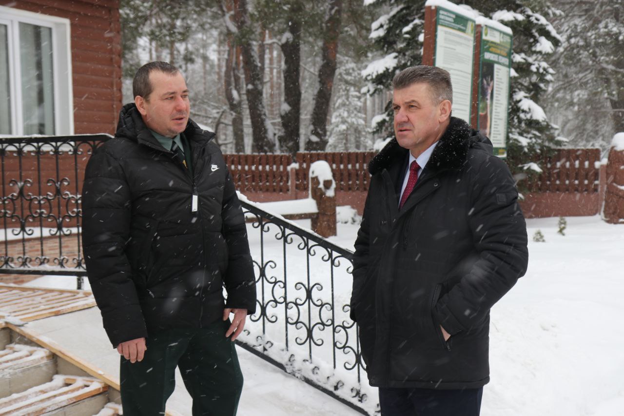 Первой точкой маршрута в Глусском районе стало Кировское лесничество. |  Краснопольский лесхоз